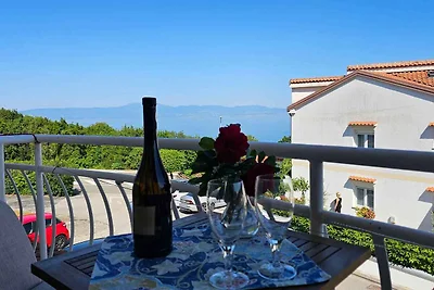 Ferienwohnung mit Balkon und Meerblick
