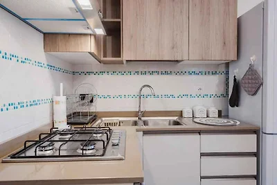 Ferienwohnung mit Terrasse in Strandnähe