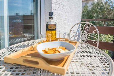 Ferienwohnung mit Garten und 400 m vom Strand