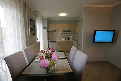 Ferienwohnung mit Balkon und Meerblick