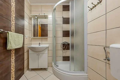 Ferienwohnung im zweiten Stock mit Meerblick