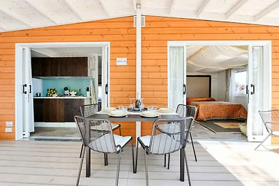 Mobilehome mit Terrasse, Klimaanlage und Pool
