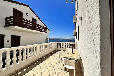 Ferienwohnung mit Balkon und Meerblick