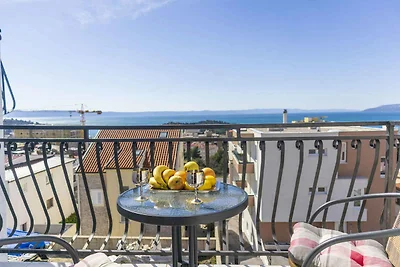 Ferienwohnung mit Klimaanlage und Meerblick