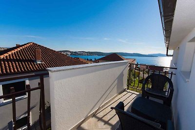 Ferienwohnung 200 m vom Strand mit Meerblick