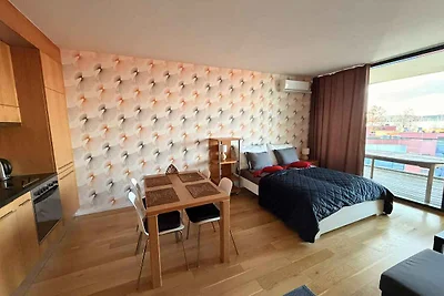 Ferienwohnung mit Balkon und Blick aufs