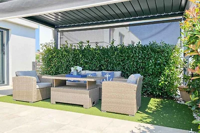 Ferienhaus mit Dachterrasse und schöner