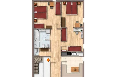 Ferienwohnung in Skiliftnähe