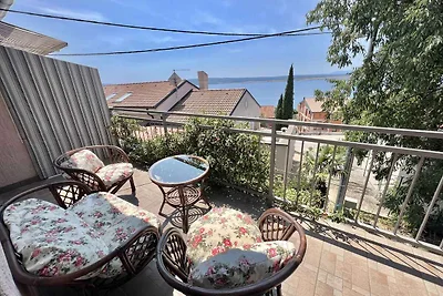 Ferienwohnung mit Terrasse und Balkon mit