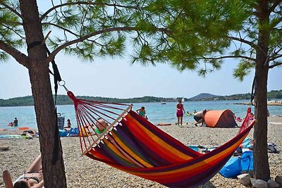 Ferienwohnung in Strandnähe mit Blick ins