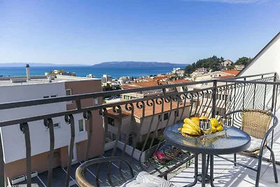 Ferienwohnung mit Klimaanlage und Meerblick