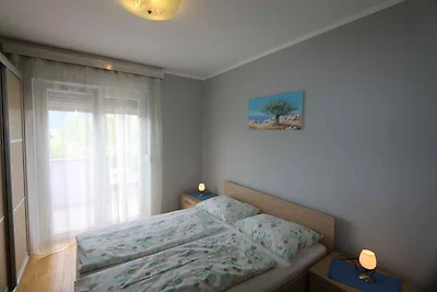 Ferienwohnung mit Balkon und Meerblick