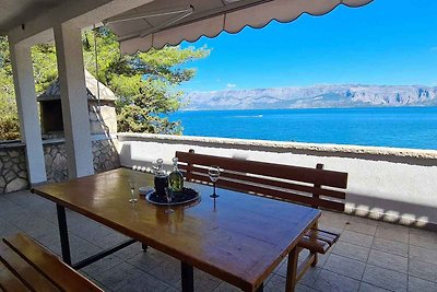 Ferienwohnung am Meer mit Terrasse