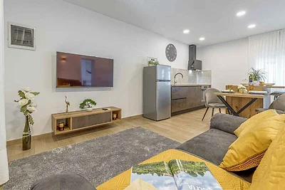 Apartment mit Balkon, Klimaanlage, Wi-Fi, Par
