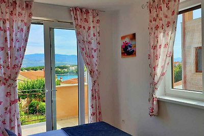 Ferienwohnung mit einen Balkon und Meerblick