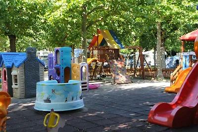 Mobilehome mit Klimaanlage, Terrasse und Pool