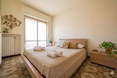 Ferienwohnung mit Klimaanlage und Balkon