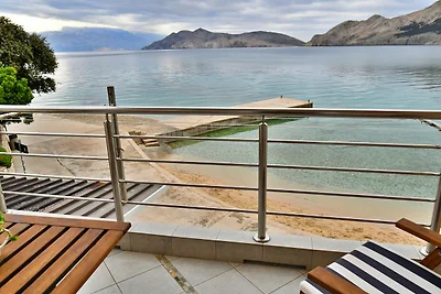 Ferienwohnung mit Balkon und Meerblick