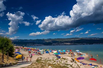 Ferienwohnung sa terasom u blizini mora