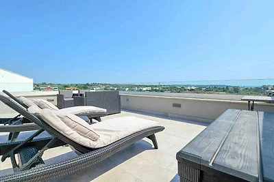 Ferienhaus mit Dachterrasse und schöner