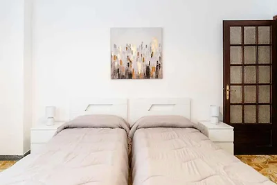 Ferienwohnung mit Balkon und Whirlpool