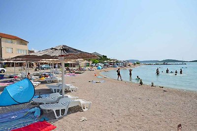 Ferienwohnung in Strandnähe mit Blick ins