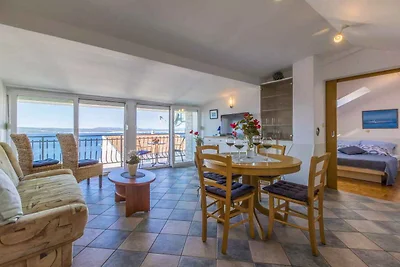 Ferienwohnung mit Balkon mit Meerblick