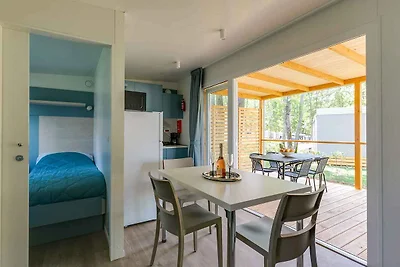 Mobilehome mit Terrasse am Pool