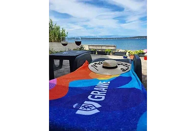 Ferienhaus mit Grill, am Meer