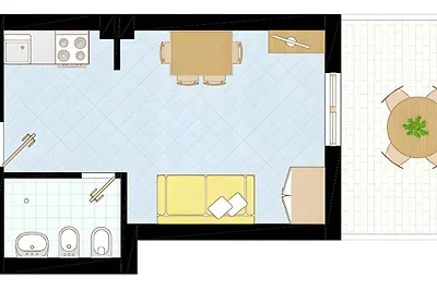 Ferienwohnung in Strandnähe