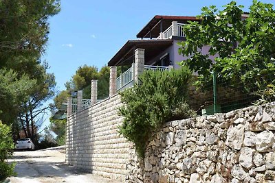 Ferienhaus mit Pool, mit Meerblick