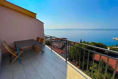 Ferienwohnung mit Balkon und Meerblick