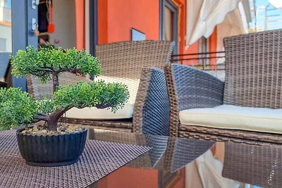 Ferienwohnung mit Klimaanlage, SAT-TV, WLAN u