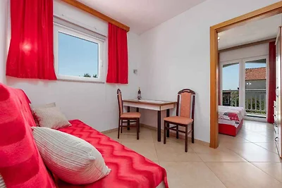 Ferienwohnung im ersten Stock mit Meerblick