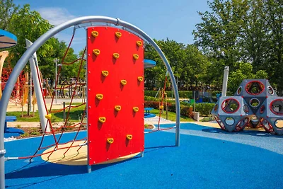 Mobilehome mit Klimaanlage, Terrasse und Pool