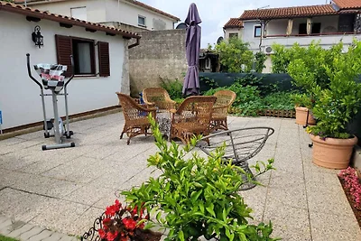 Ferienhaus mit Mikrowelle und SAT-TV