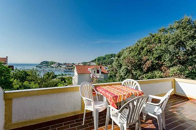 Ferienwohnung mit Balkon und Meerblick