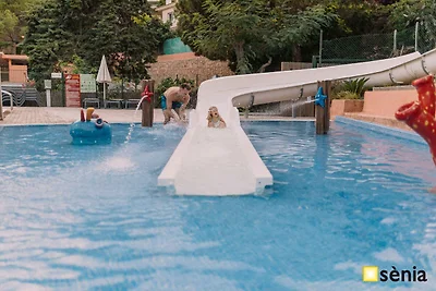 Mobilehome mit Klimaanlage, Terrasse und Pool