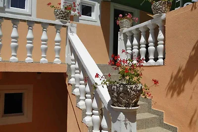 Ferienwohnung mit Meerblick 50 m vom Strand