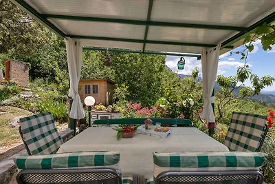 Ferienhaus mit Klimaanlage und Grill