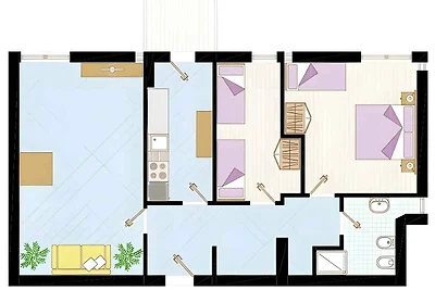 Vakantieappartement Gezinsvakantie Bibione