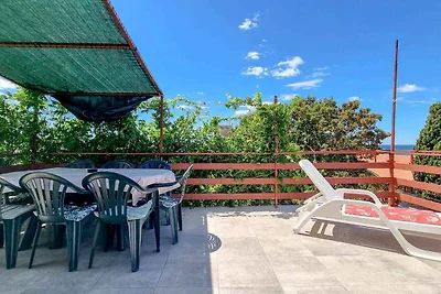 Ferienwohnung mit Meerblick, Balkon und