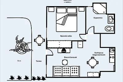 Ferienwohnung mit Klimaanlage