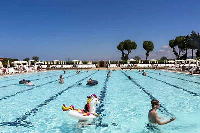 Mobilehome mit Klimaanlage, Terrasse und Pool