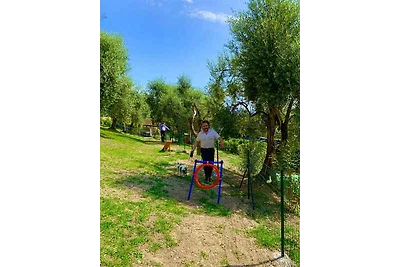 Mobilehome mit Terrasse, Pool und Klimaanlage