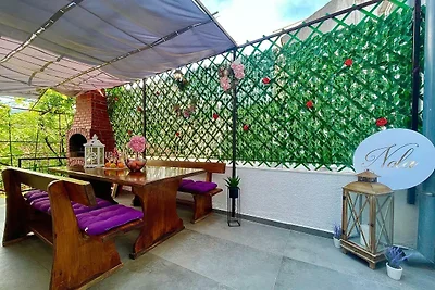 Ferienhaus im Zentrum mit Balkon