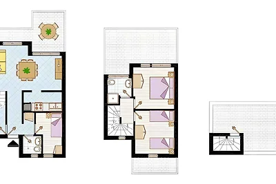 Ferienwohnung mit Terrasse und Klimaanlage