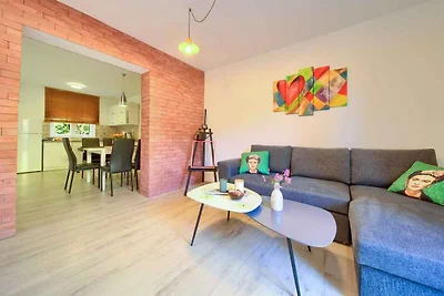 Ferienwohnung mit Terrasse in Strandnähe