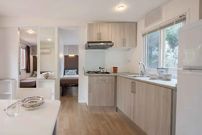Mobilehome mit Parkplatz