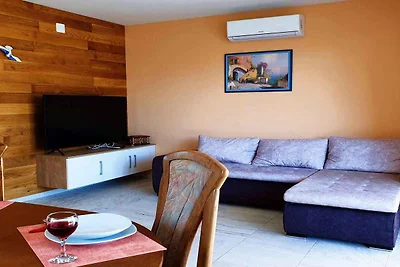 Ferienwohnung mit einen Balkon und Meerblick